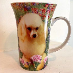 Poodle Mug - Sun Collection  - Bone China - Dishwasher/Microwave Safe